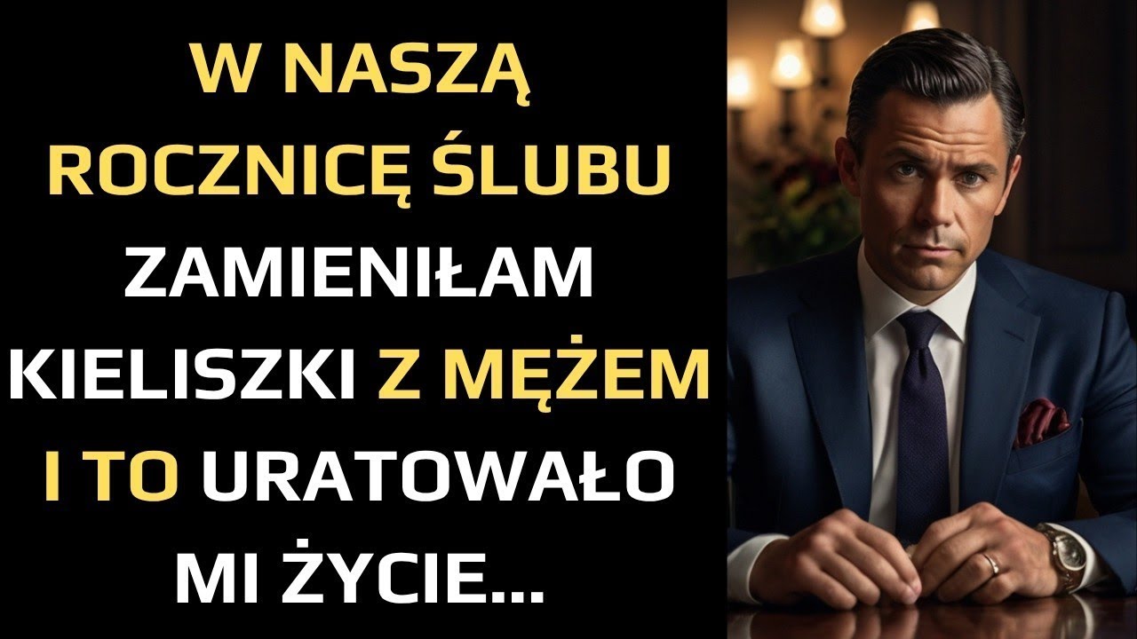 W NASZĄ ROCZNICĘ ŚLUBU ZAMIENIŁAM KIELISZKI Z MĘŻEM I TO URATOWAŁO MI ŻYCIE