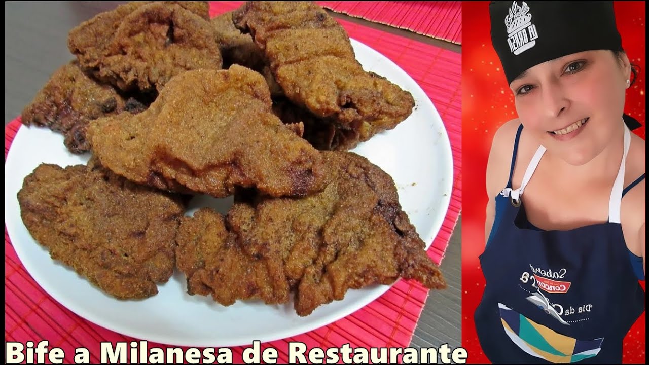 BIFE A MILANESA DE RESTAURANTE