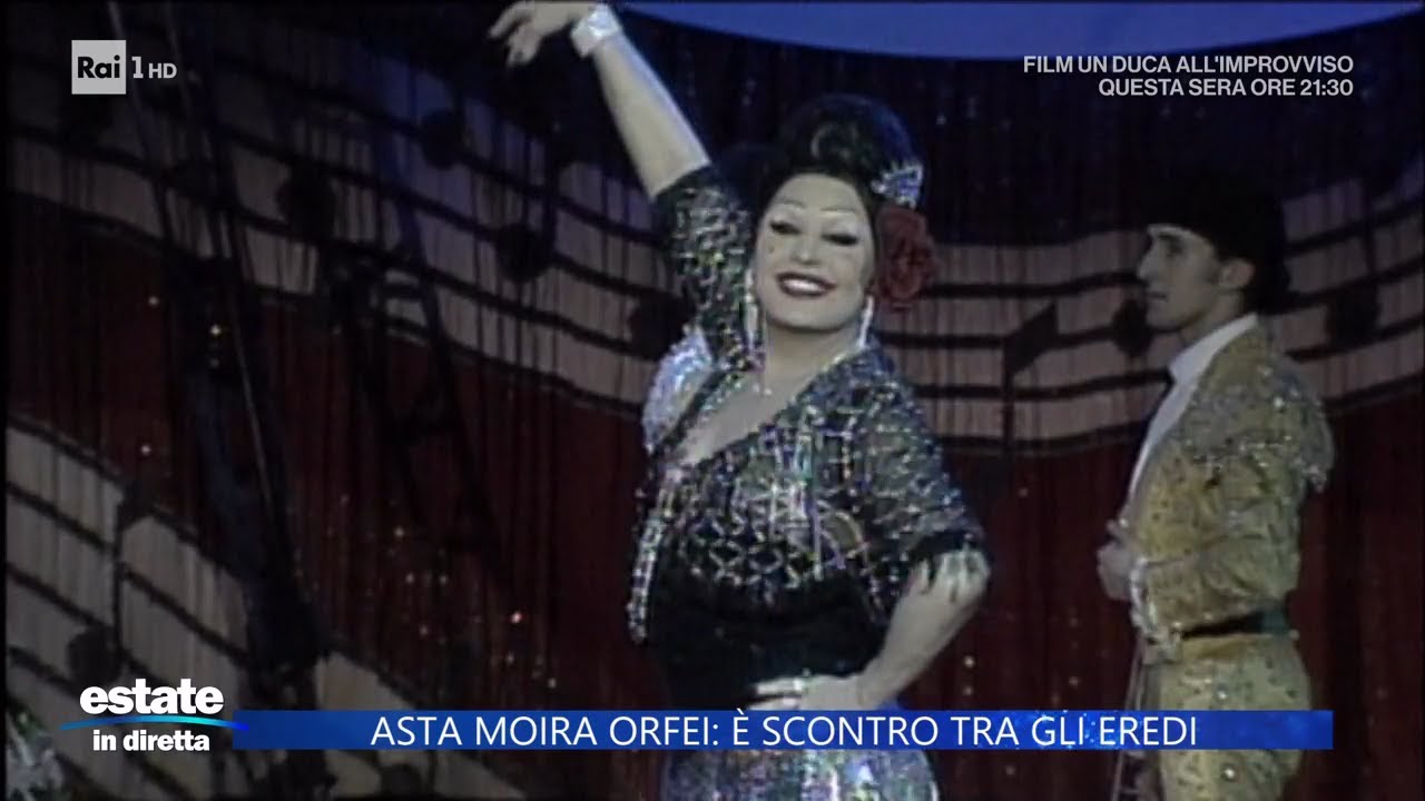 Asta Moira Orfei: è scontro tra gli eredi - Estate in diretta 08/07/2025