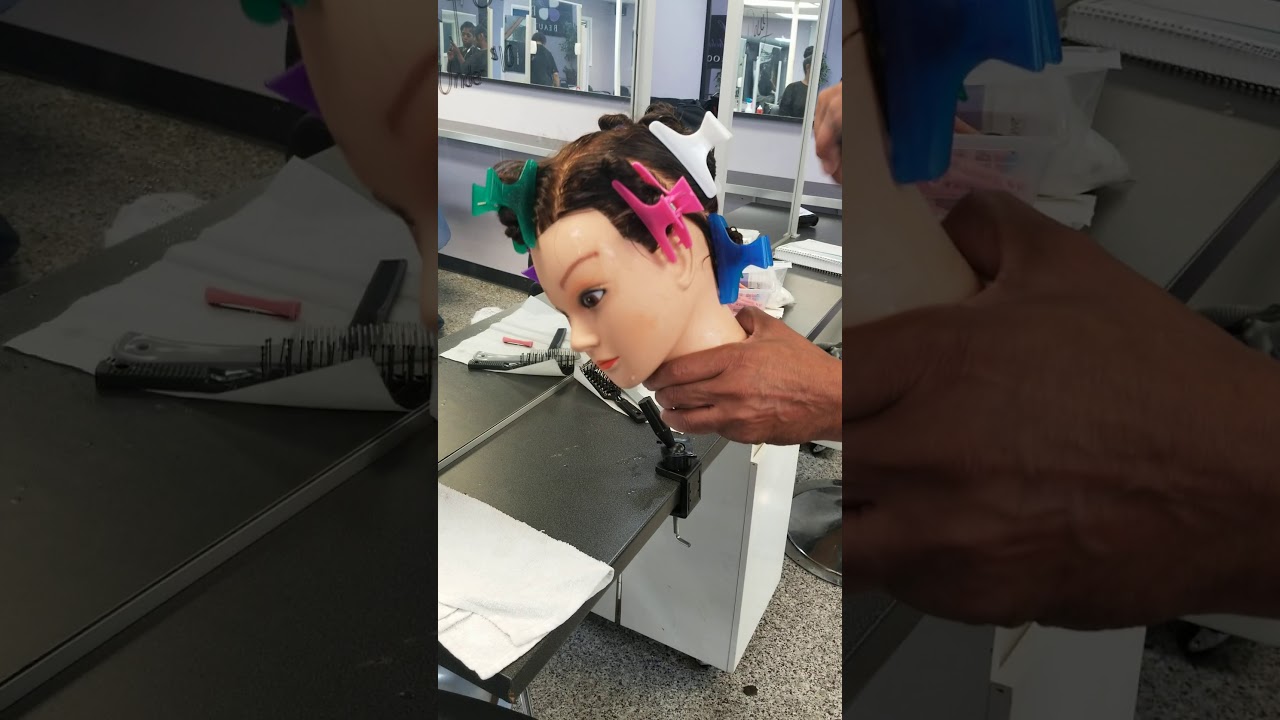 9 block permanent wave sectioning