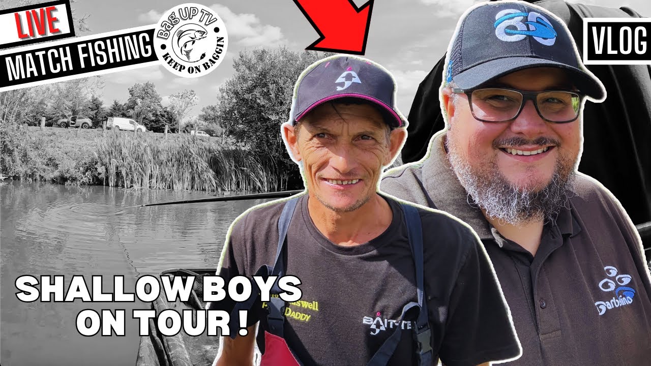 SHALLOW BOYS ON TOUR ! TUNNEL BARN FARM | MAVER MATCH THIS QUALIFIER | LIVE MATCH FISHING | BAGUPTV