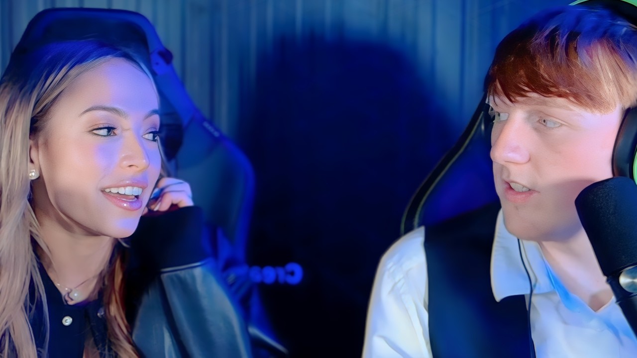 Angry Ginge и Jolie транслировались вместе...