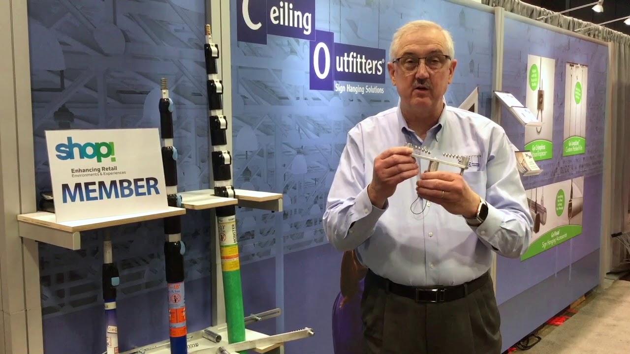 MagMover™ from Clik-Clik™ | Easily Hang, Retrieve, or Move a Sign from the Ceiling