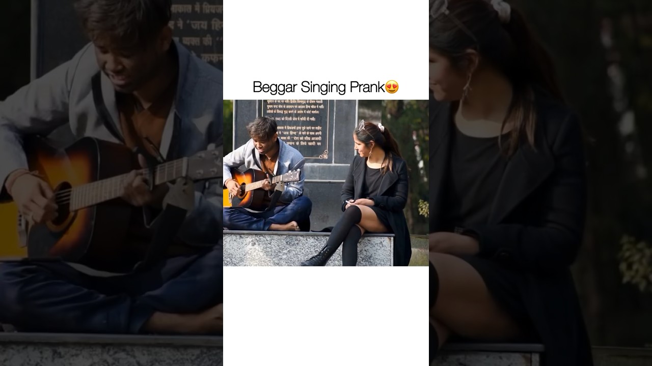 Beggar Singing Prank On Cute Girls😍