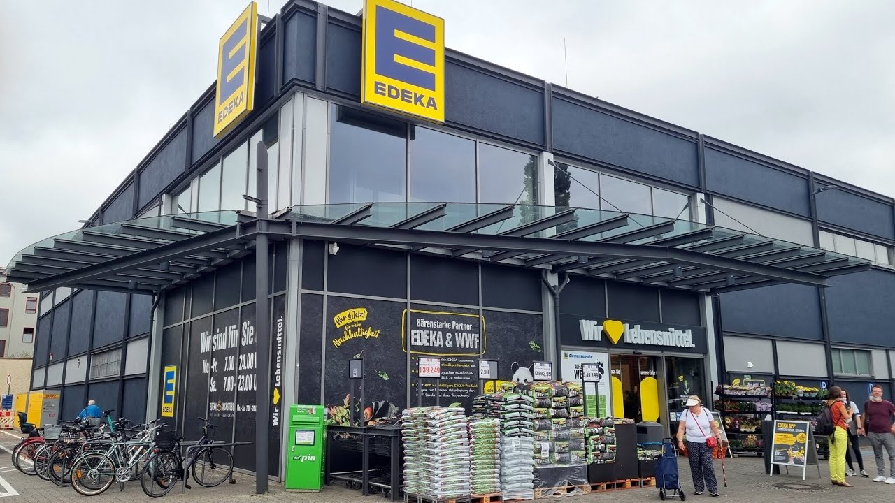 مول وسوبر ماركت🏪  EDEKA في ألمانيا🇩🇪