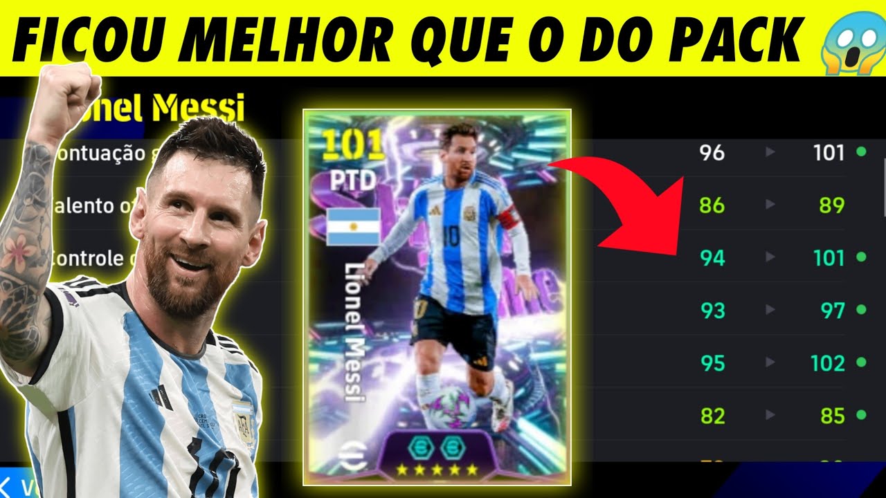 Como BUGAR o MESSI SHOW TIME Grátis no efootball 2026 mobile
