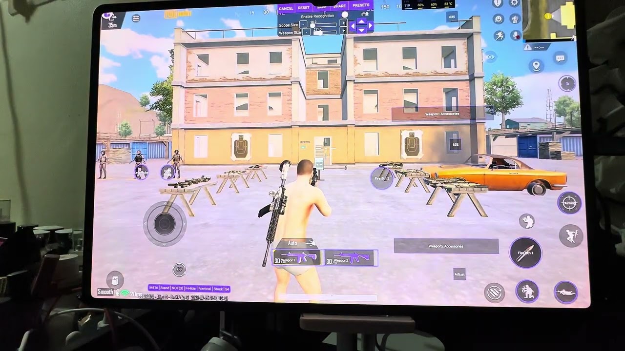 Hunter Pro Bluetooth mode with recoil adjusted