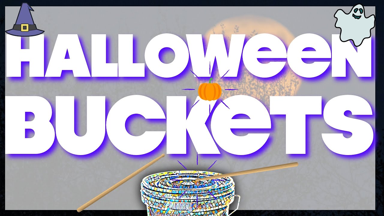 Halloween Rhythm Play Along: Bucket Drumming for Elementary Music