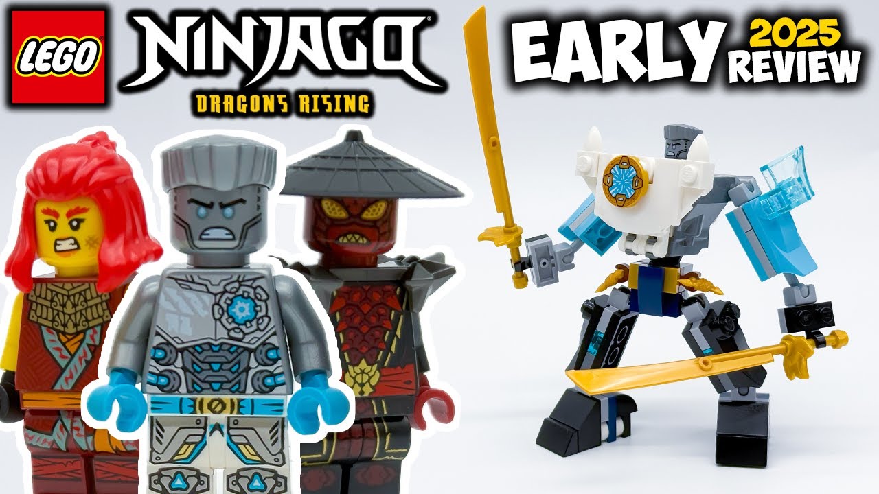 Zane's Battle Suit Mech EARLY 2025 Review! Ninjago Dragons Rising Set 71827