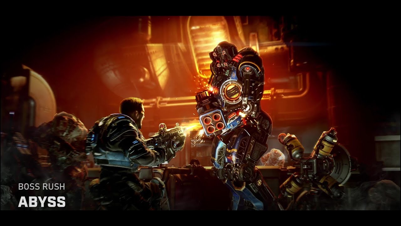 Gears 5 | Boss Rush Master | Abyss (2 Players) | Striker/Protector | Full Game