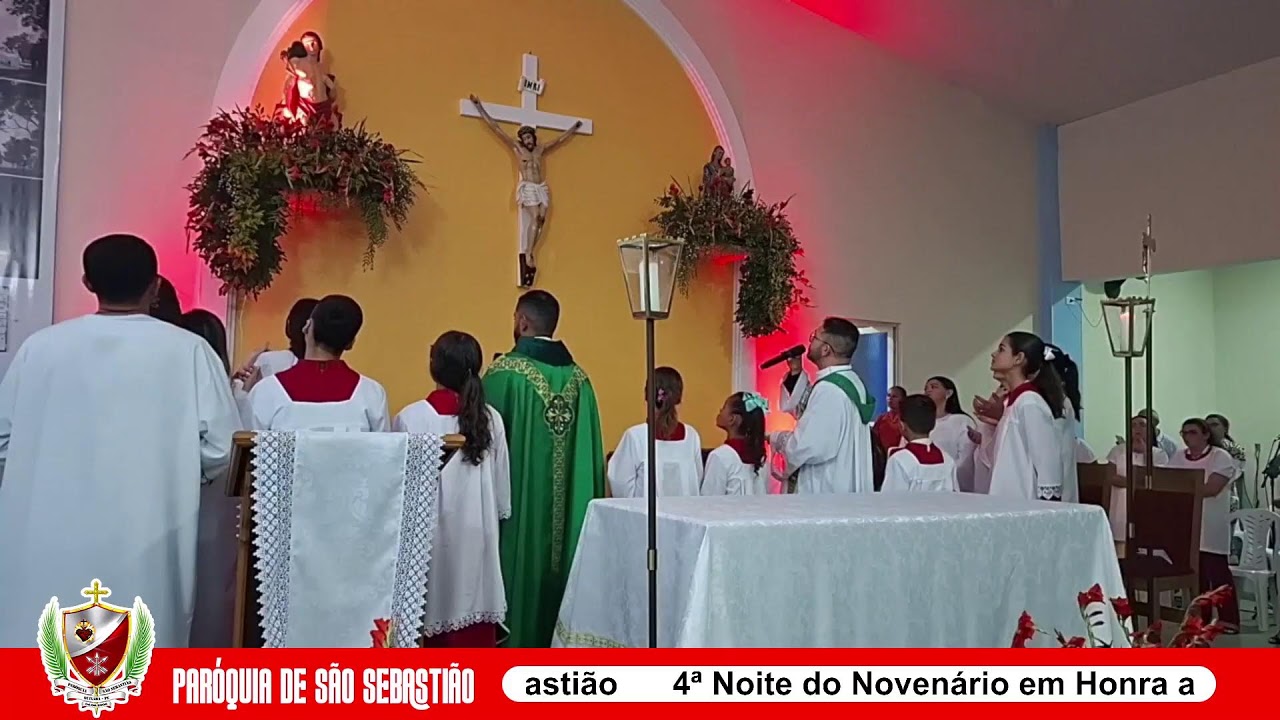 4ª Noite do Novenário em Honra a São Sebastião.
