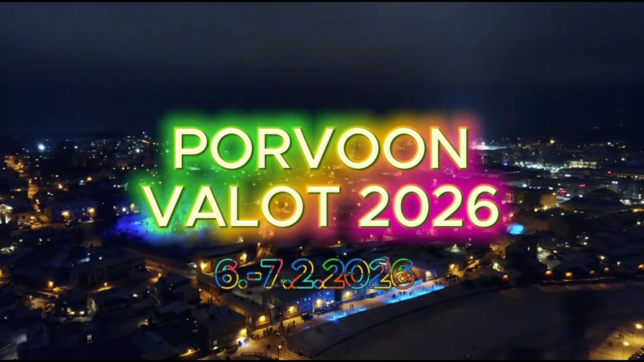 Porvoo Lights 2026 – Winter atmosphere in Old Porvoo