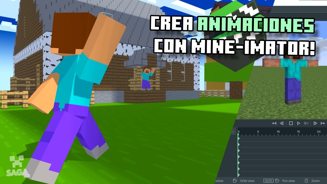 Crea Animaciones de Minecraft Fácil y Rápido! 🎥