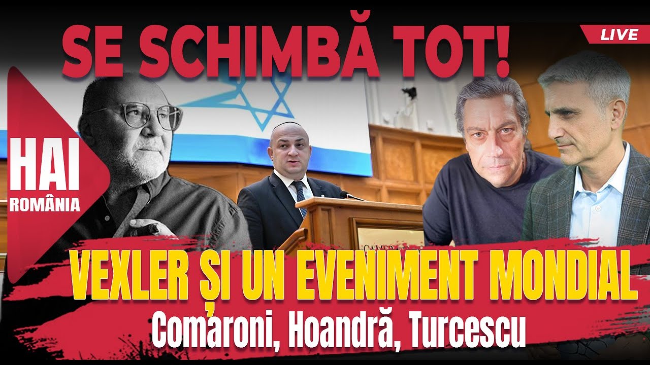 Vexler și un eveniment mondial. Hai LIVE cu Turcescu