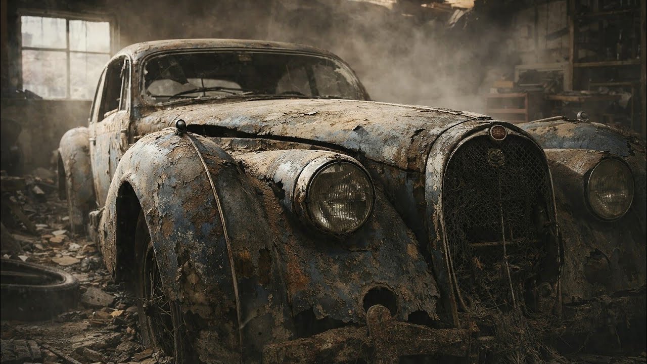 Epic Before & After – Classic Car Restoration Journey