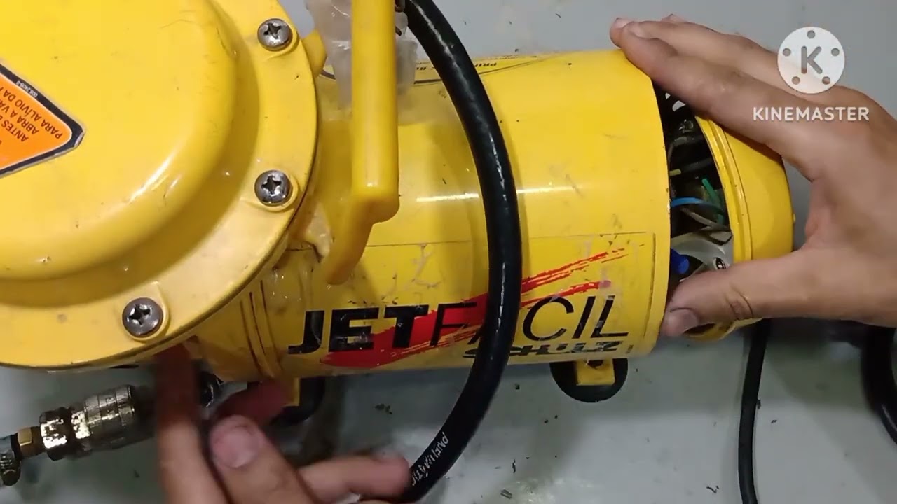 COMPRESSOR JET FÁCIL SCHULZ ( Troca do capacitor).