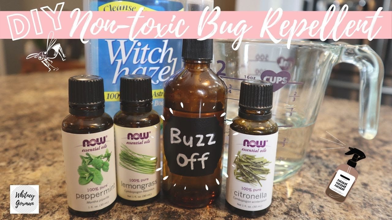 🦟 DIY Bug Spray | Natural Non-Toxic Mosquito Repellent