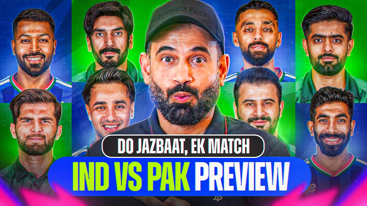 IND vs PAK Full Preview T20 WC | India's Strengths & Pakistan's Weaknesses | Hardik Pandya's role?