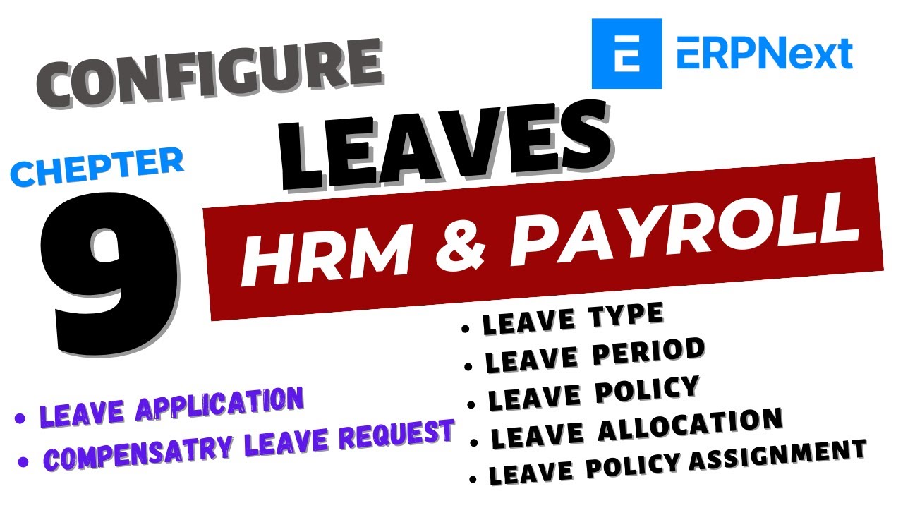 9- ERPNEXT HRM & PAYROLL MODULE CONFIGURATION PART-9