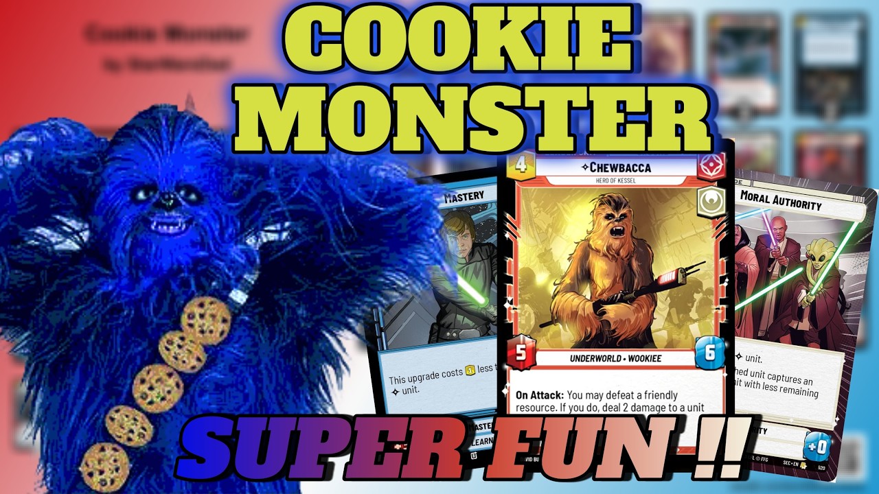 Cookie Monster !!! | Star Wars Unlimited | Deck Tech & Gameplay