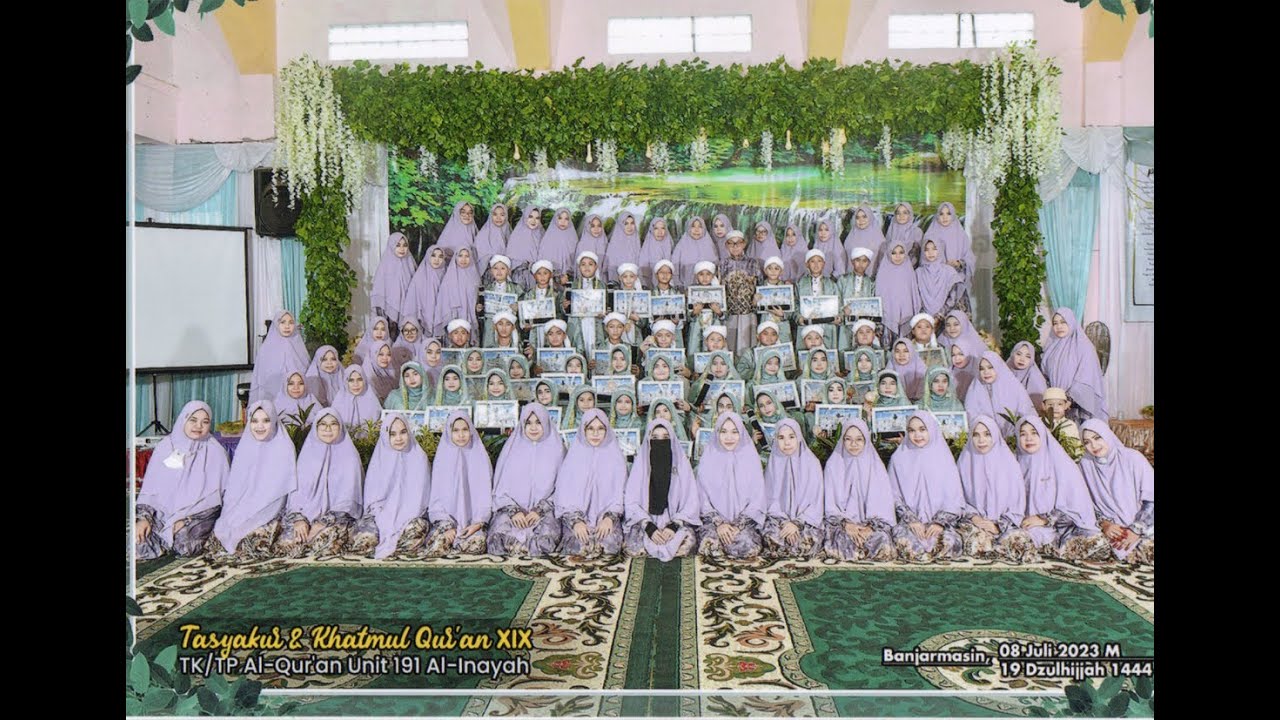 Tasyakur & Khatmul Qur'an XIX TKA/TPA Al Inayah 2023