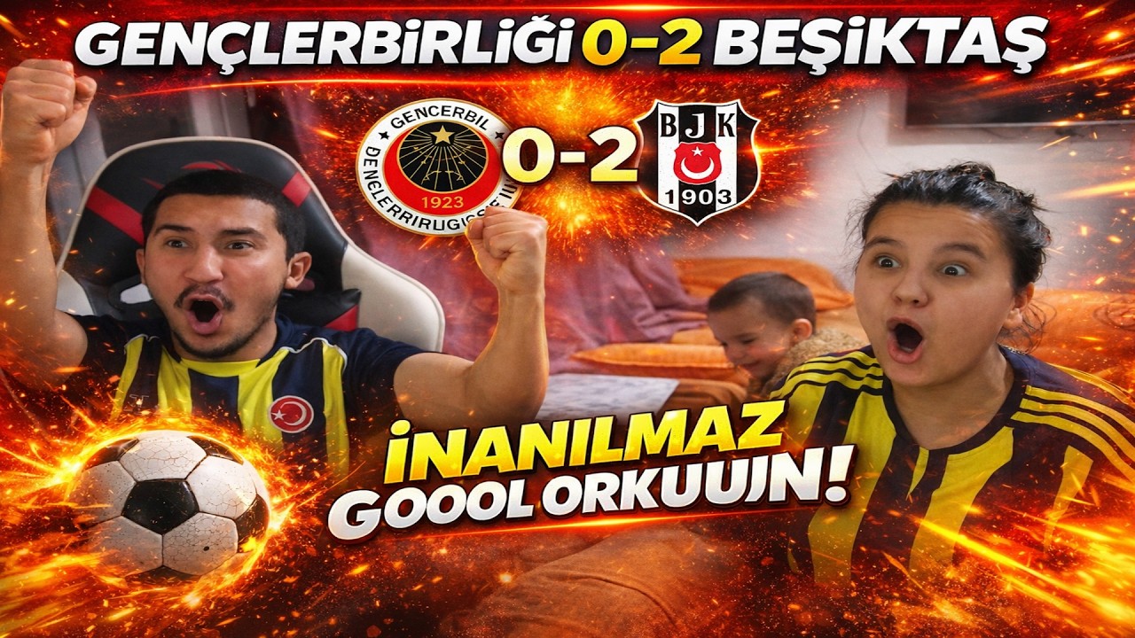İNANILMAZ! GENÇLERBİRLİĞİ 0-2 BEŞİKTAŞ! TRENDYOL SÜPER LİG 26 HAFTA