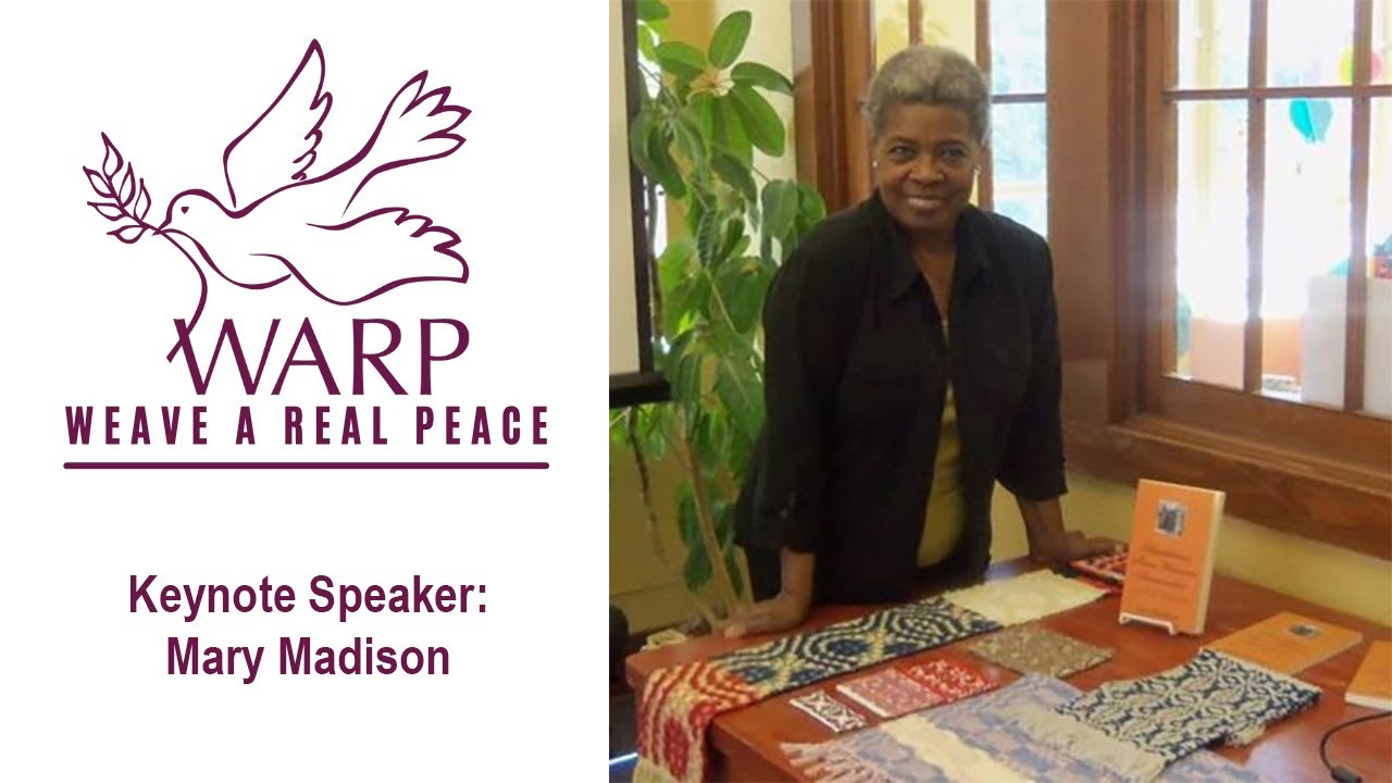Mary Madison, Keynote Speaker: Joy Comes in the Morning: Testimonies of Slave Weavers