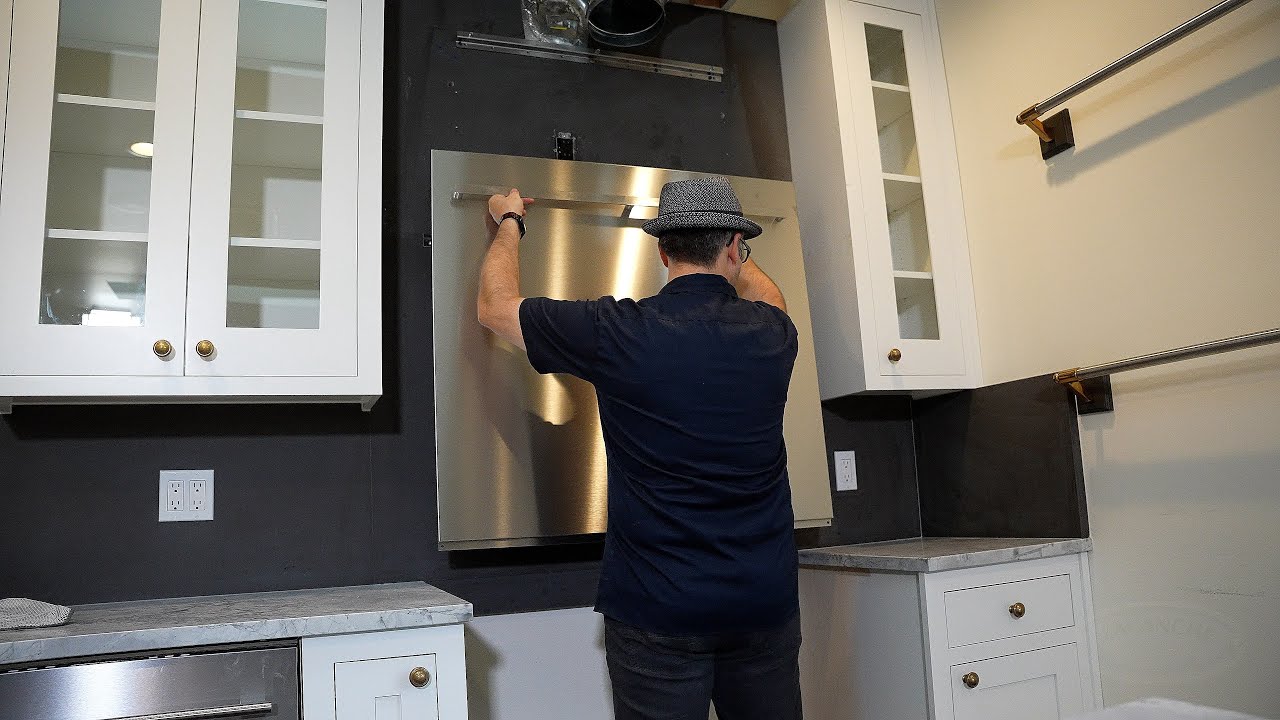 Art Culinaire Lacanche Backsplash Installation