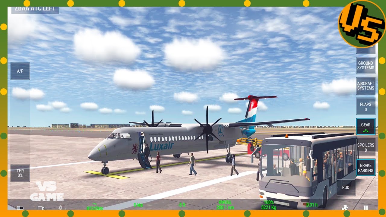 New Plane Dash 8 Q400 First Flight | RFS - Real Flight Simulator PRO Android Gameplay