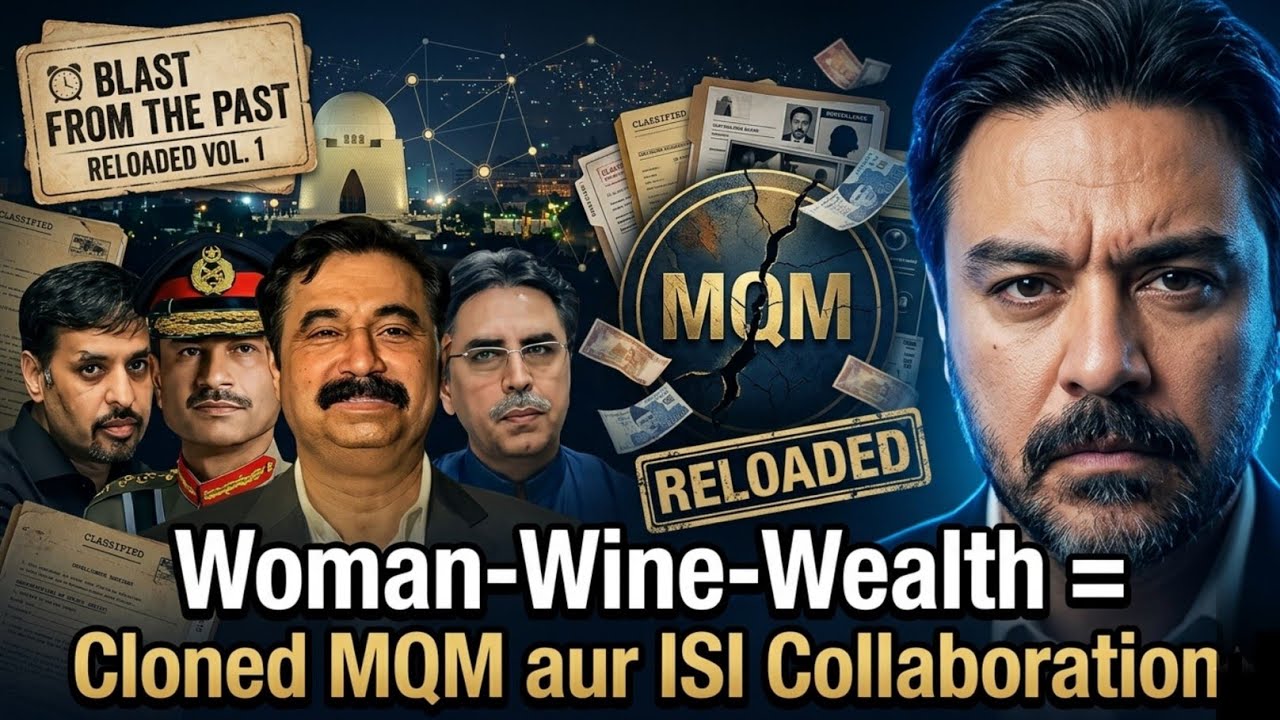 Karachi Files: Women-Wealth-Wine: New MQM ka Funda ||  Cloned MQM aur ISI Nexus ki Corruption