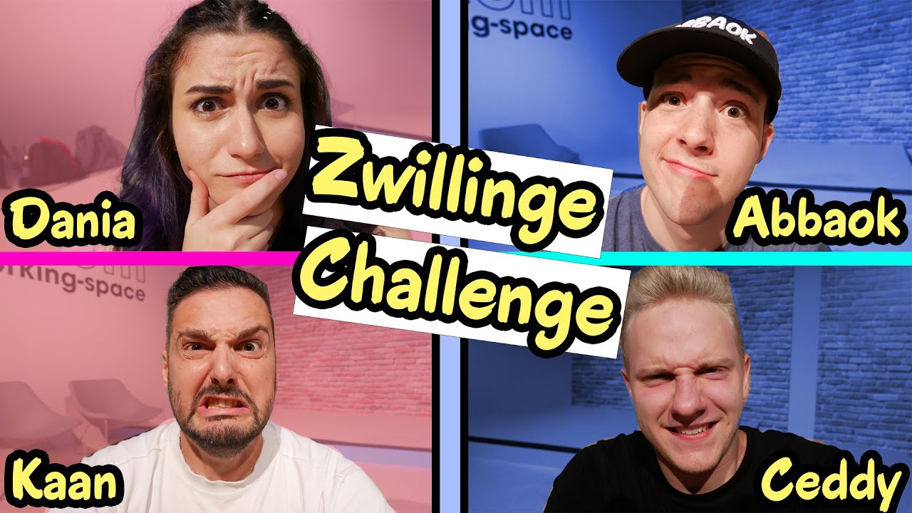 WER SIND DIE BESSEREN ZWILLINGE?? Dania + Kaan VS. Abbaok + Ceddy! Witzige Challenge