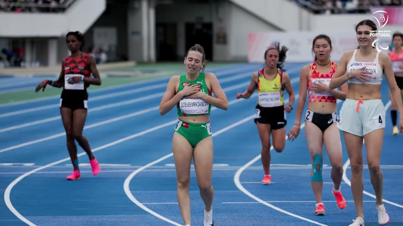 Margarida Silva 800m Finais  Medalha de Ouro | Jogos Surdolímpicos Tóquio 2025