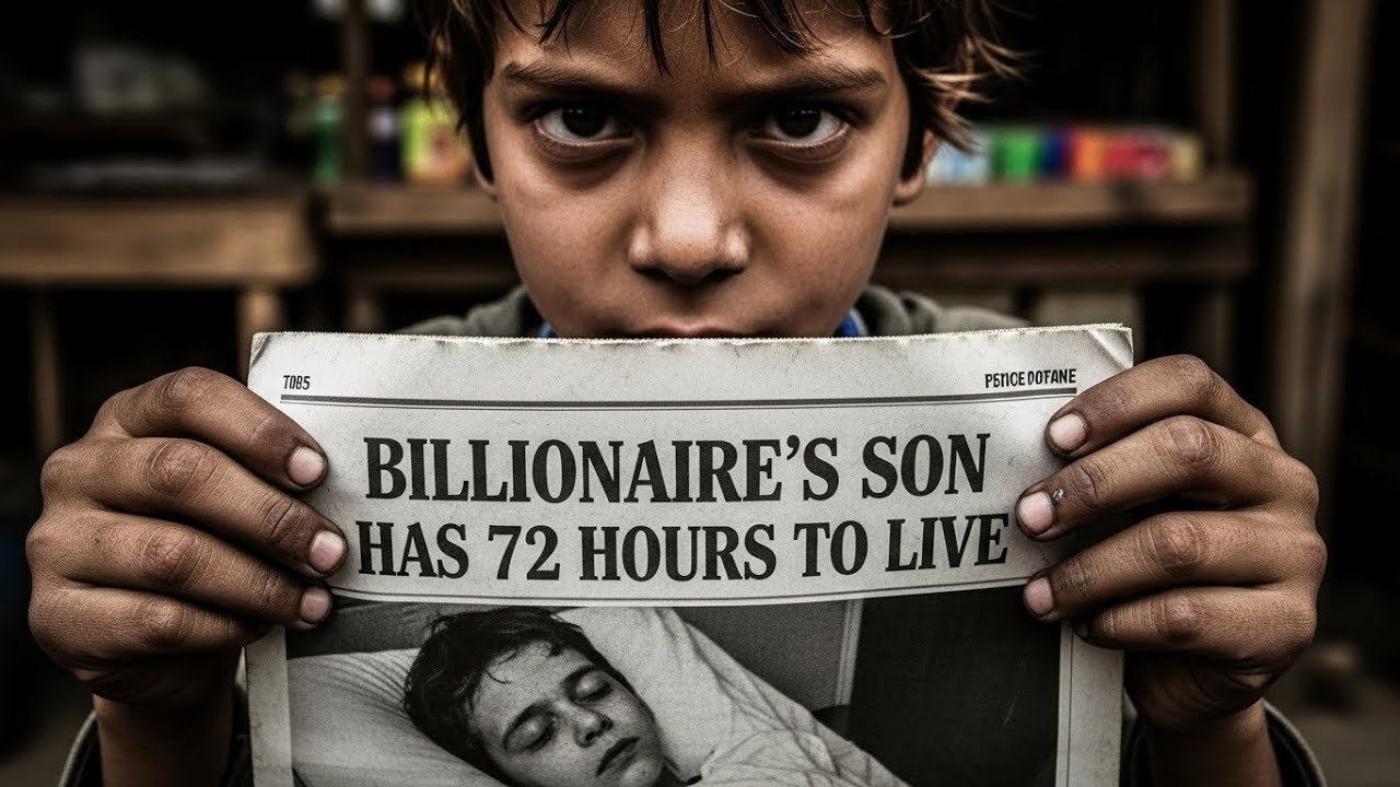 Doctors Gave the Billionaire’s Son 3 Days to Live — Then a Street Kid Did the Unthinkable
