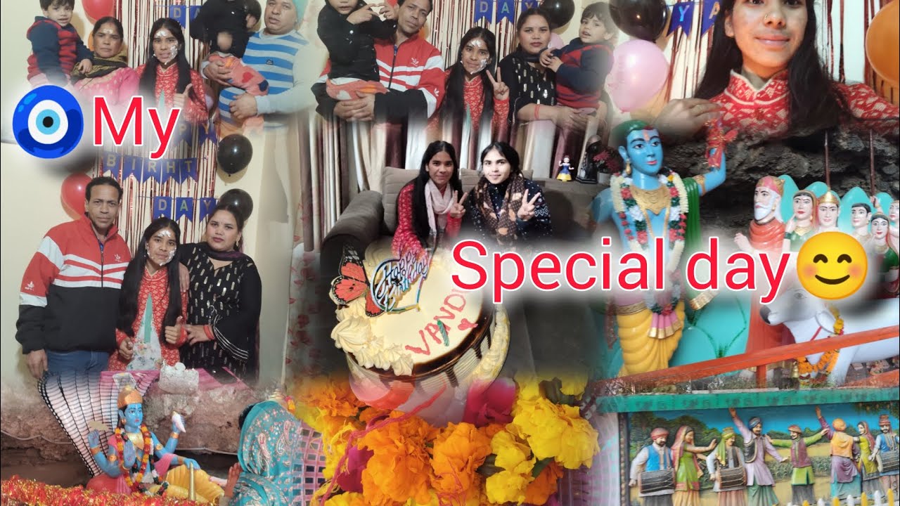 “Bhagwan ke aashirwad ke saath birthday celebrate ✨🎂 #dailyvlog #minivlog #vloglife #lifestylevlog 