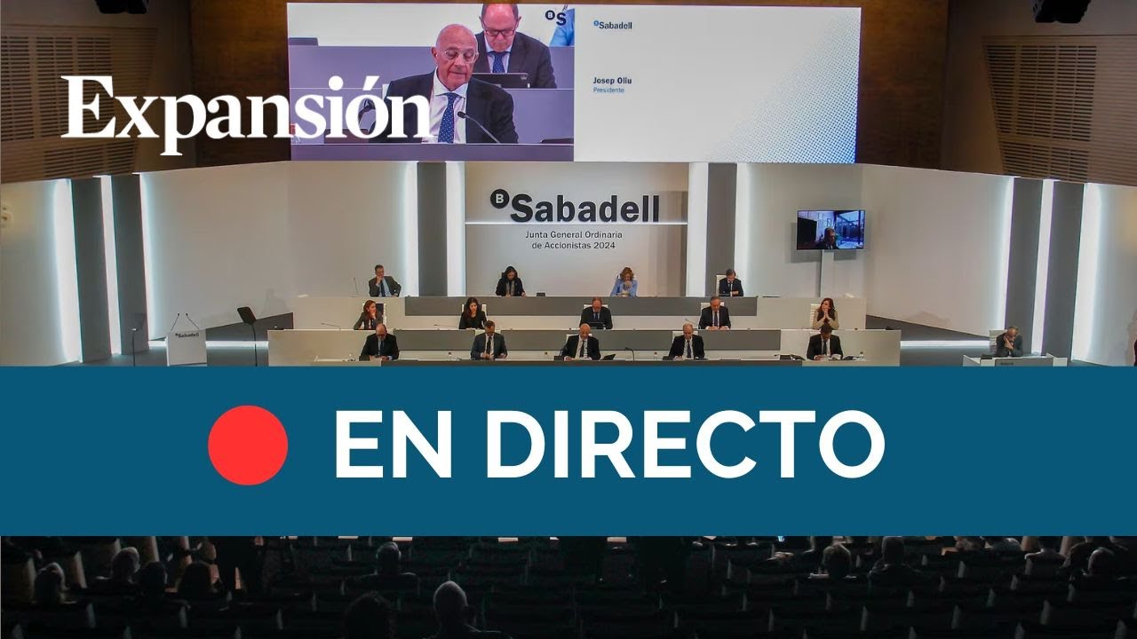 🔴 DIRECTO I Siga en directo la Junta de accionistas de Banco Sabadell