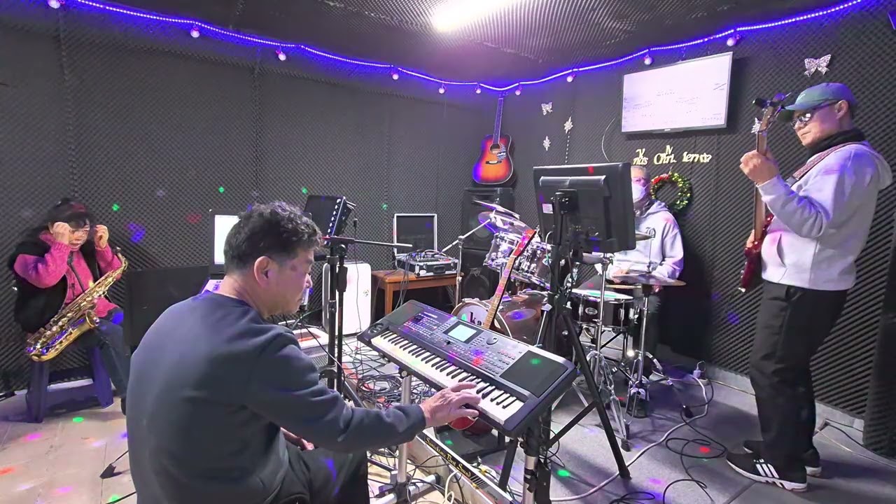 갈산동음악실에서~연습입니다~사랑은나비인가바~원곡현철