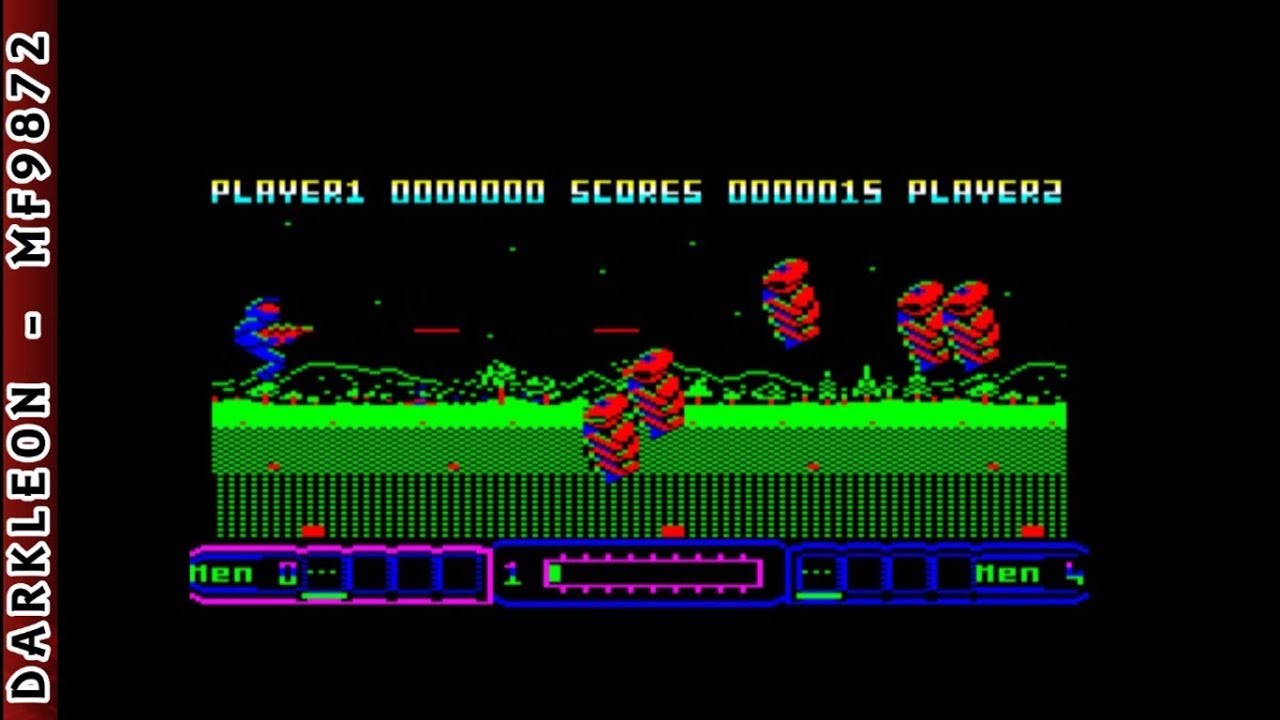 BBC Micro - Cyborg Warriors (1991)