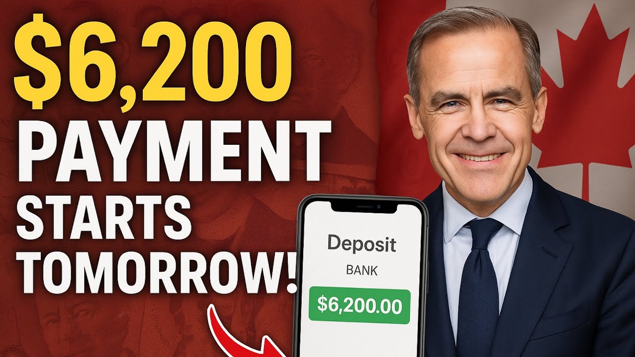 Canada Seniors Payment 2025 Up to $6,200 CPP + OAS + GIS Direct Deposit Starting Tomorrow