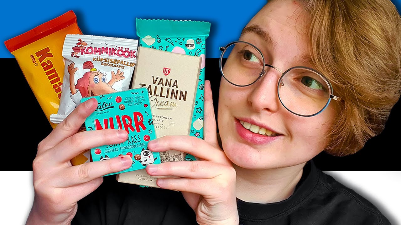I Tried Estonian Chocolate For The First TIme