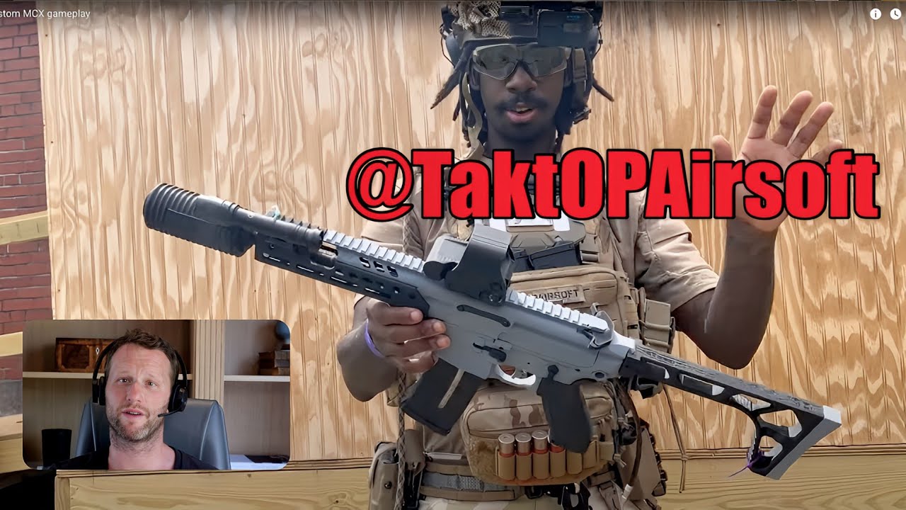 3D Printed SIG MCX?! | Reacting to TaktOPAirsoft’s Custom Build Masterpiece