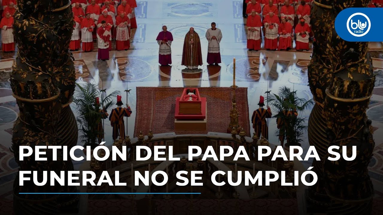 Lo que no quería el papa Francisco: con el féretro abierto, así llegó a la basílica de San Pedro