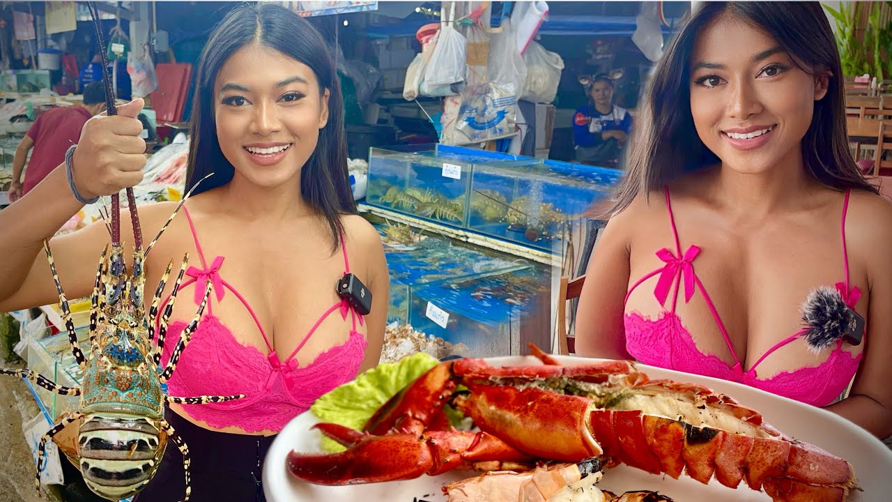 Thai Street Food - $16 GIANT LOBSTER | Thailand’s Seafood Street Food