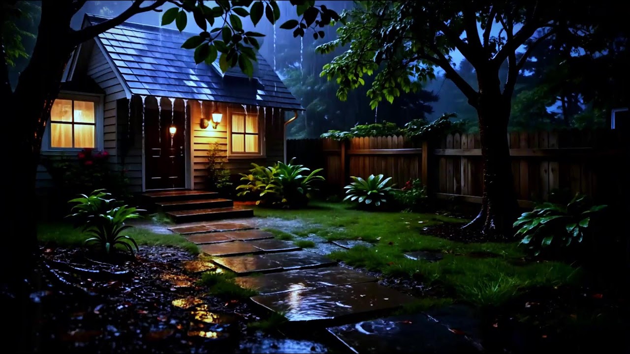 When the World Goes Quiet | Rain & Piano Sleep Music