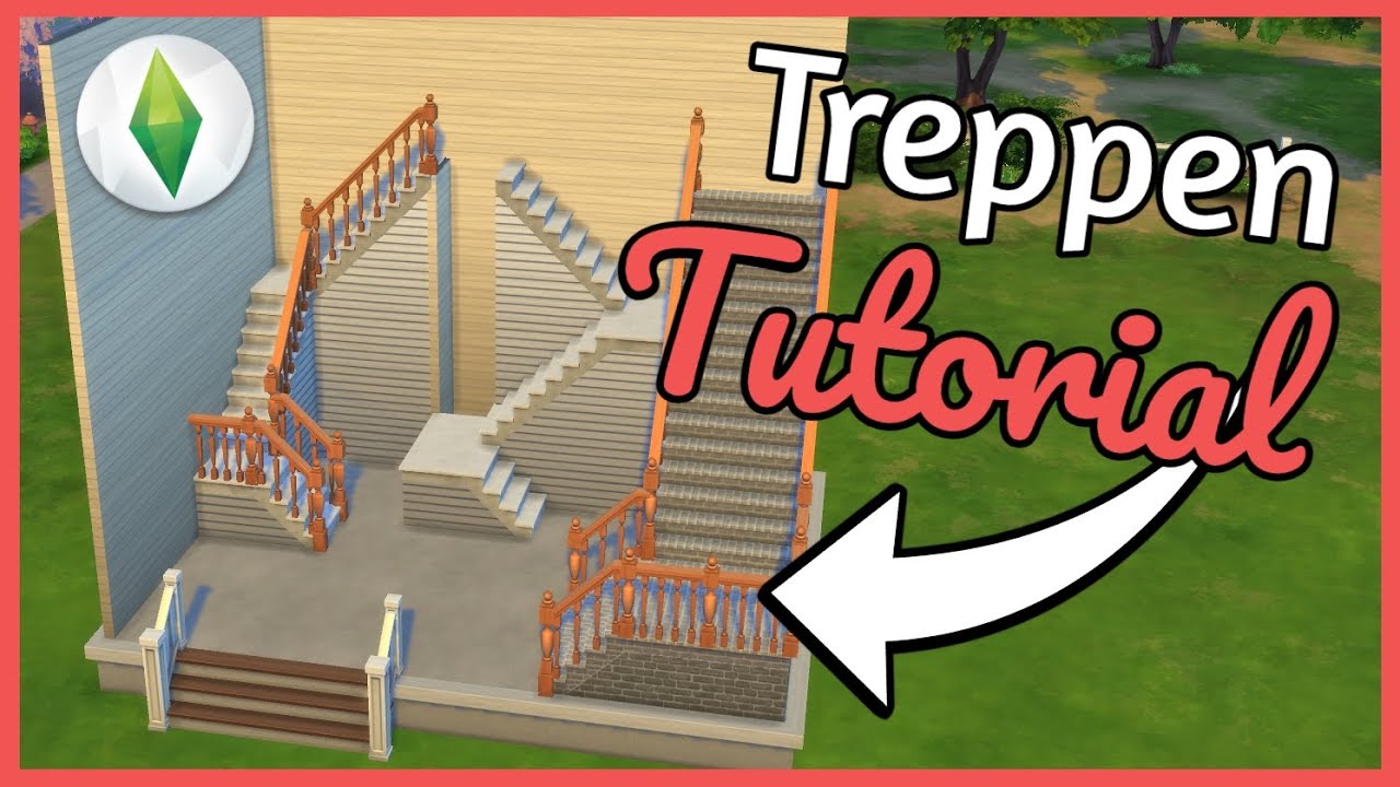 Sims 4: Treppen bauen (ohne Mods) - Tutorial [deutsch]