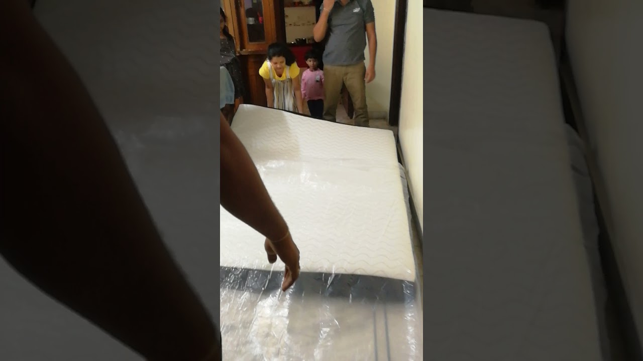 flo mattress unboxing video