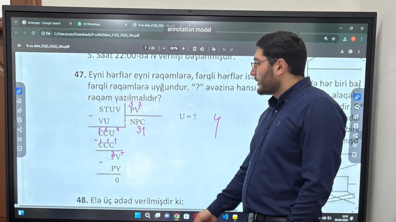 2025 Qəbul sualı 