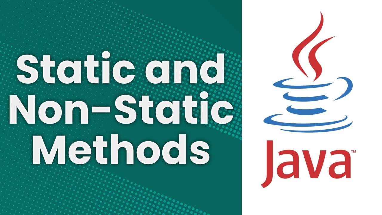 Static Methods and Non Static Methods (Java Tutorial)*