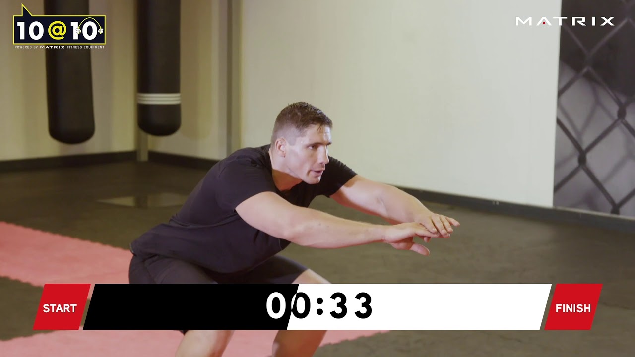 Stay fit at home with Rico   10@10 Challenge workout 1