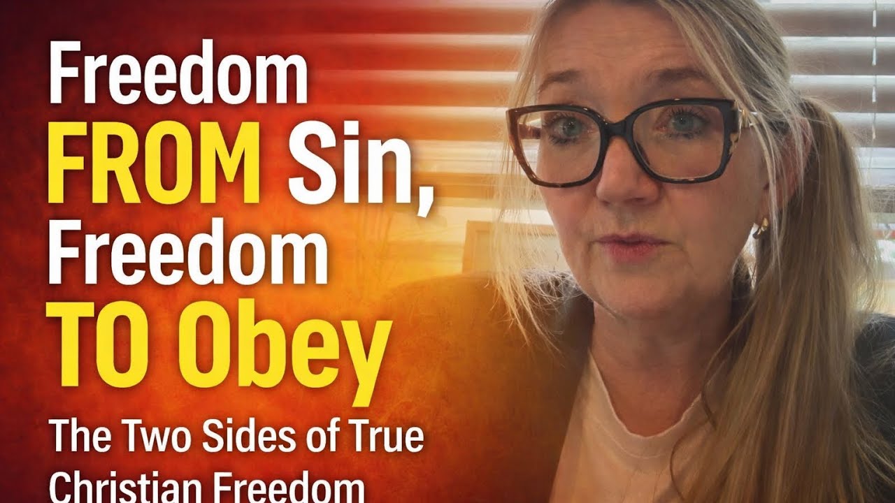 Freedom from Sin, Freedom to Obey | The Two Sides of True Christian Freedom | surrender 