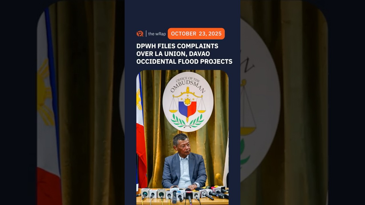 Департамент по борьбе с наводнениями (DPWH) подает жалобы на проекты по борьбе с наводнениями в Л...